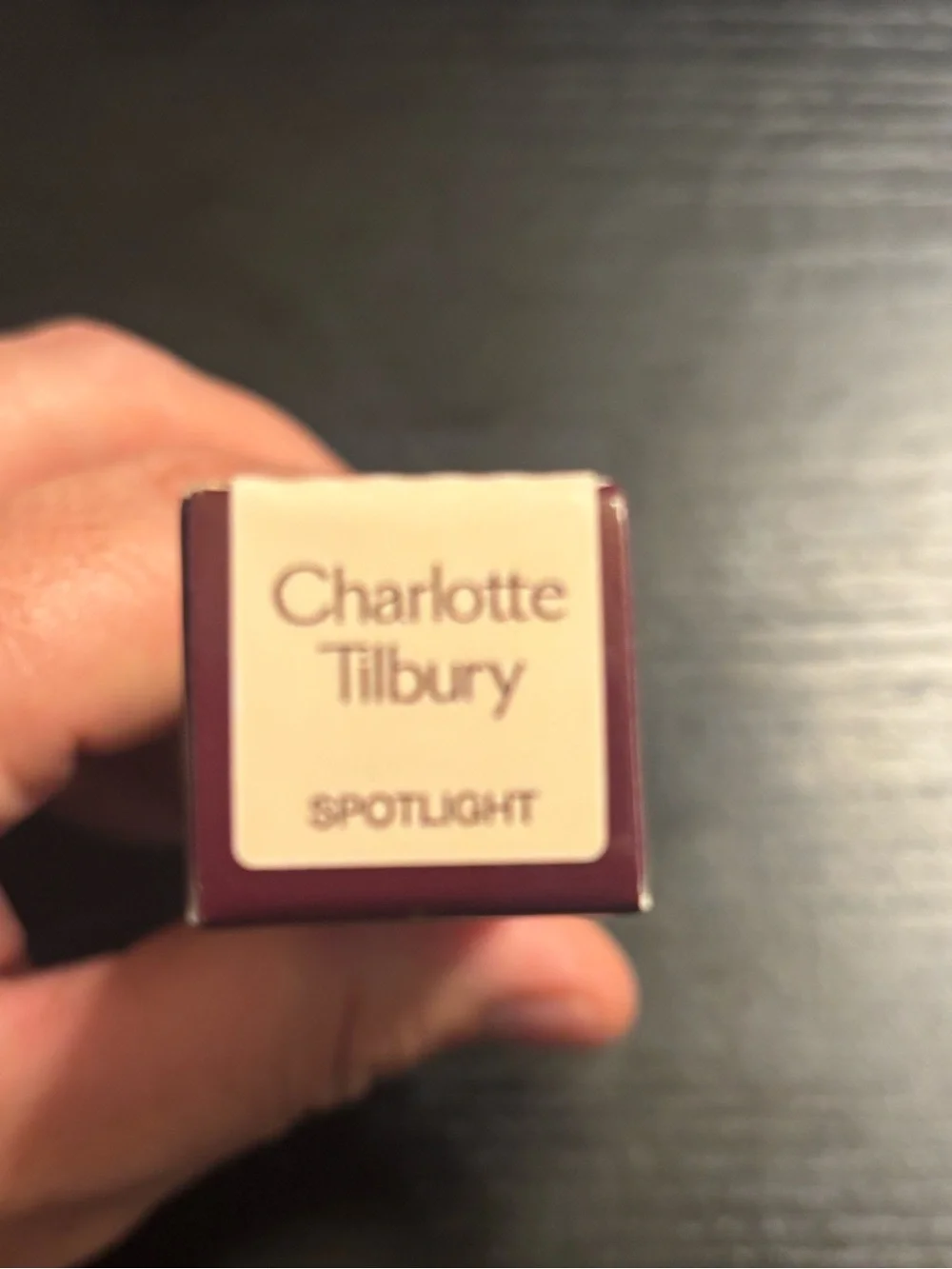 Charlotte Tilbury Beauty Light Wand Highlighter - Burgundy with Gold Accents